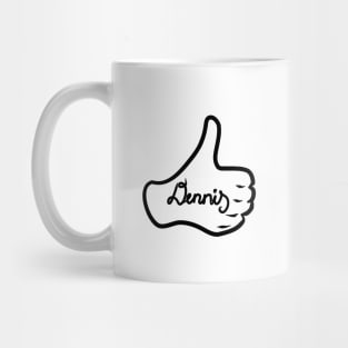 Men name Dennis Mug